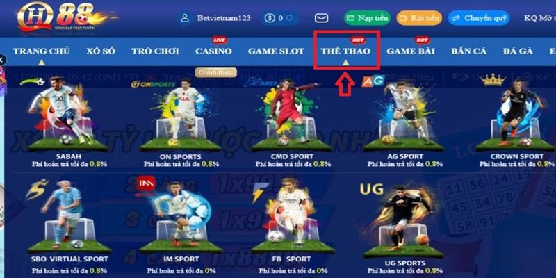 4 bước tham gia thể thao QH88 cực nhanh