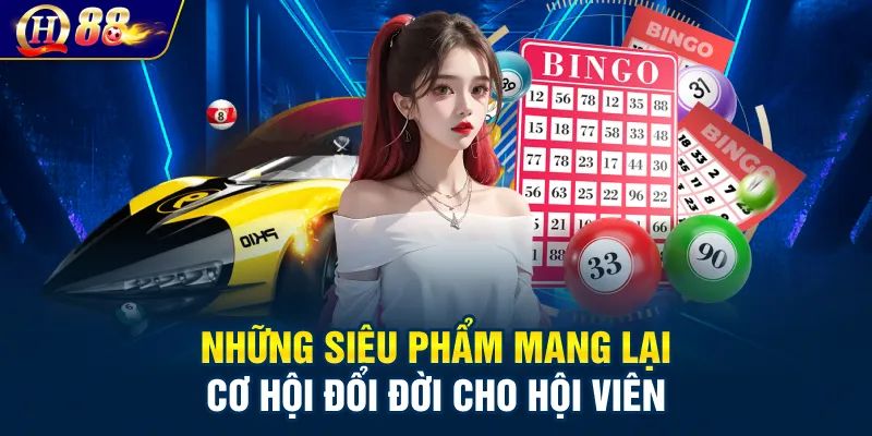 4 trò chơi hot nhất tại sảnh game xổ số QH88